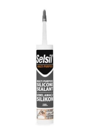 Siyah Universal Silikon - 280 gr - Dolgu Silikonu