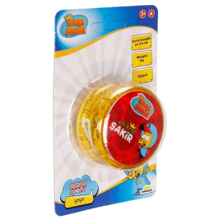 5354 SUN-RST-RSP-YOYO KRAL ŞAKİR 6CM SARI IŞIKLI KRTL KRAL