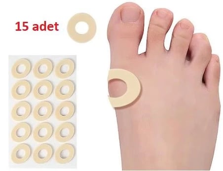 Ayak Nokta Pedi Sünger Yastık 15 li