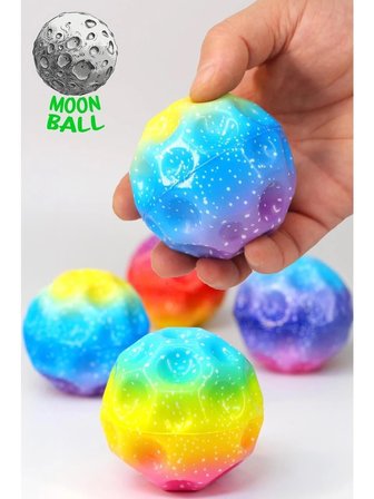 BSF-101 MOONBALL AY TOPU IŞIKLI 7 CM - Stokta Olan Model Gönderilir