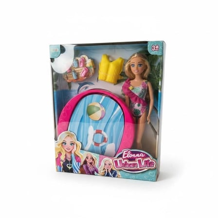 SH40813 11,5'' YÜZÜCÜ BEBEK SETİ-ZRV