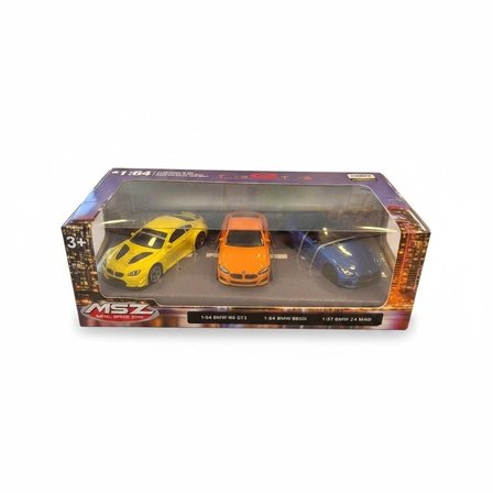 WP6428 MSZ 1/64 BMW M6 GT3,MBW M850i,BMWZ4 M40-EKN