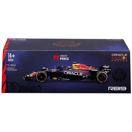 1:24 Formula 1 Oracle Red Bull RB19 F1 Model Araba - S00028030 - Stokta Olan Model Gönderilir
