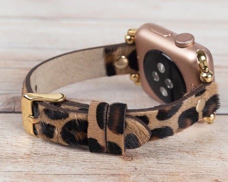 Apple Watch Uyumlu Deri Kordon 38-40-41mm GT LEO1N