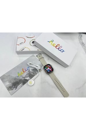 Turuncu Akıllı Saat, AMOLED Ekranlı, 4GB Hafızalı, Nabız ve Uyku Takibi Özellikli