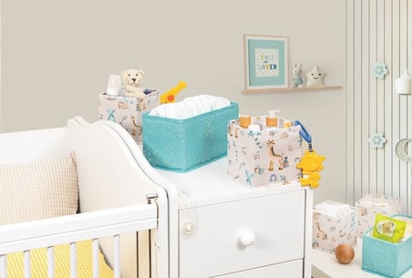 Baby 3'lü Kullanışlı Çekmece Düzenleyici Çok Amaçlı Organizer Kutu (yeşil)