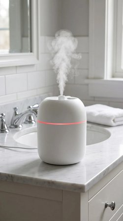 Hava Nemlendirici 220ml Buhar Makinesi oda ve uyku alanları için uygun cihaz