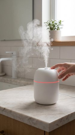 Hava Nemlendirici 220ml Buhar Makinesi oda ortamında kullanılmak üzere uygun