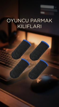 Oyuncu Eldiveni Parmaklık Hassasiyet Dayanıklı Tasarım Ergonomik Kullanım