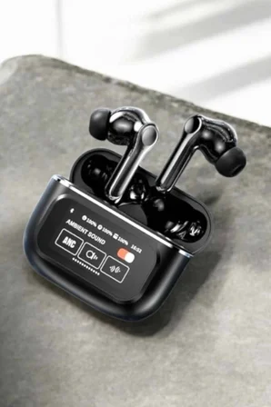 Yeni Nesil Bluetooth Kulaklık Ekranlı Yüksek Ses Kaliteli Uzun Şarj Süreli