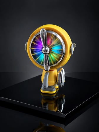 RGB Işıklı Manyetik Telefon Oyun Soğutucu Fan