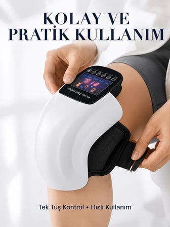 Akıllı Kontrol Özellikli Diz Masaj Cihazı
