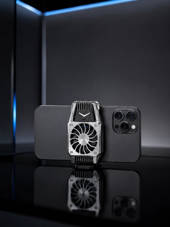 Telefon Isınmasını Azaltan Aktif Fanlı Soğutucu Sistemi