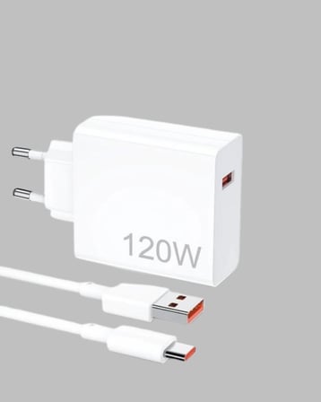 120 Watt Turbo Şarj Cihazı Xiaomi Redmi Note 10 11 12 Uyumlu