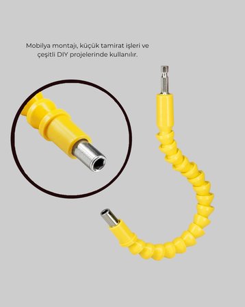 12 Parça Vidalama Uç Seti Akrobat Tasarım Dayanıklı Metal