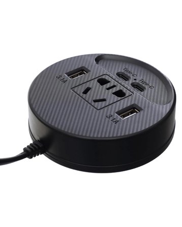 Araç İçi Power Inverter Çoklu USB Girişli Hızlı ve Güvenli Şarj