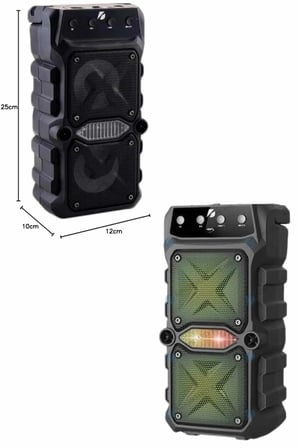 Ses Bombası Kablosuz Bluetooth Hoparlör Çift Çıkışlı Yüksek Ses Kaliteli Hoparlör