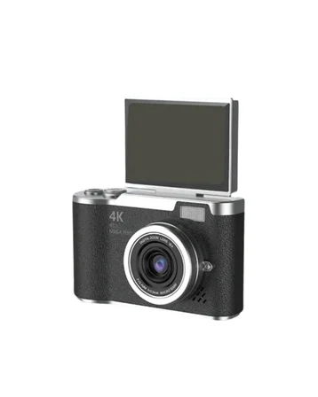 48 MP 4K Dijital Kamera 8X Zoom ve 180 Derece Ekran Yeni Başlayanlar İçin Uygun