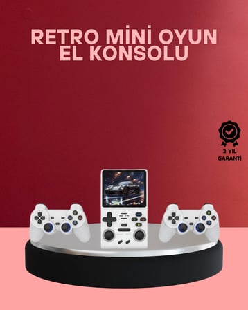 Kablosuz Kollu El Oyun Konsolu TV Bağlantı Destekli