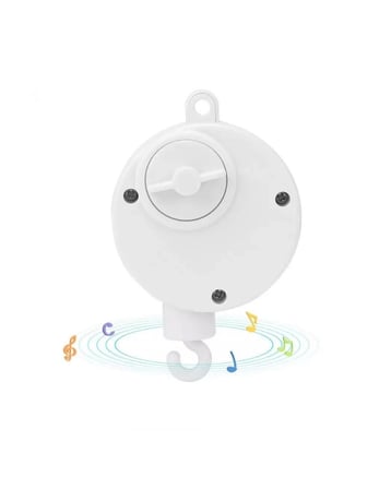 Müzikli Bebek Uyutucu Çekmeli Mekanik Müzik Kutusu Asılabilir Tasarım