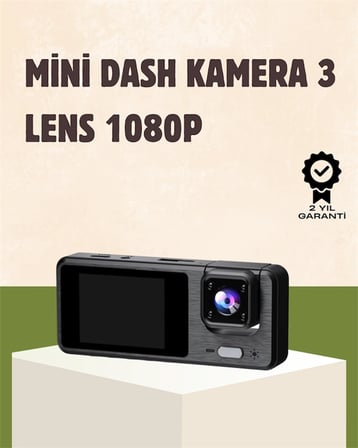 Full HD 3 Kanallı Araç Kamerası – Akıllı Çözümlerle Sürüş