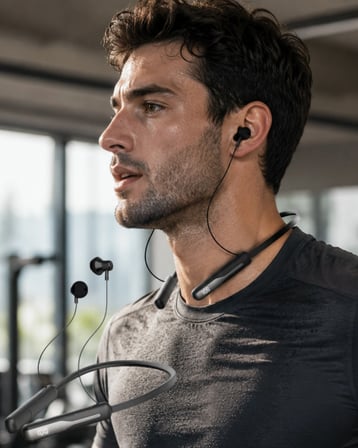 Kablosuz Neckband Kulaklık Bluetooth 5.4 Manyetik Tasarımlı