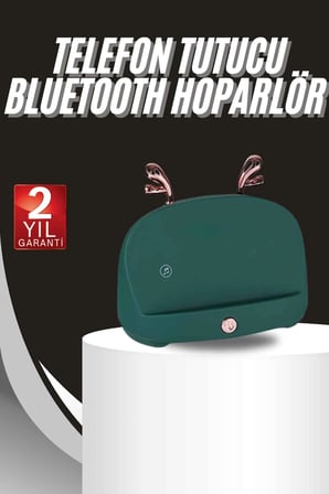 Bluetooth Hoparlör Uzun Pil Ömrü Yüksek Ses Kaliteli Kablosuz Telefon Tutma