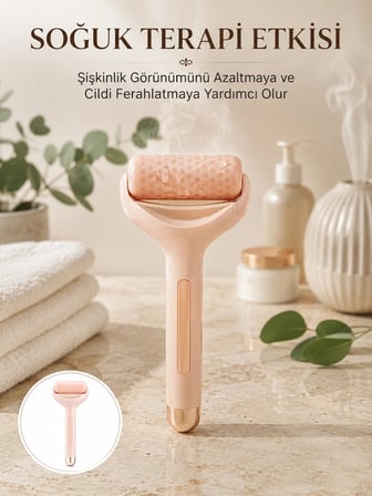 Cilt Bakımı İçin Buz Silindiri Yüz Masaj Aleti Yeni Nesil