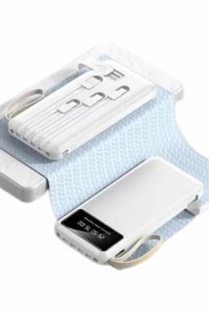 Powerbank Şarj Cihazı 4 Çıkışlı 20.000 MAH Powerbank Taşınabilir Çoklu Giriş
