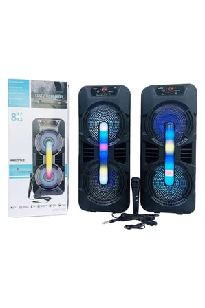 Bluetooth Hoparlör - Renk: Siyah, Özellik: Ledli, Dinleme Süresi: 5 Saat | Teknik Özellikleri ve