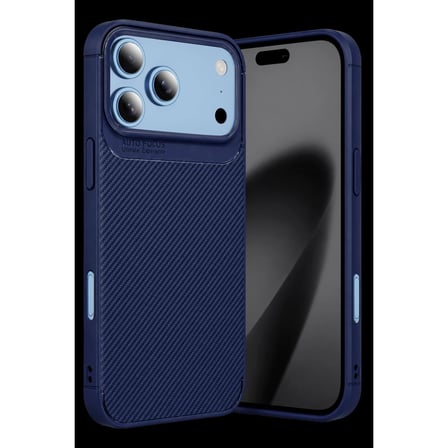 newface apple i̇phone 18 pro max auto focus karbon kapak - lacivert