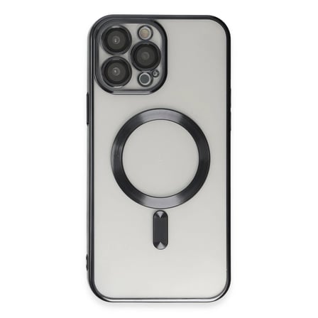 apple i̇phone 15 pro max kılıf kross magneticsafe kapak - siyah