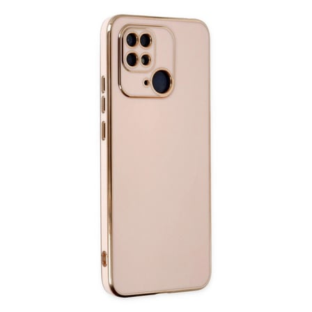 Xiaomi Redmi 10c Kılıf Volet Silikon - Pembe