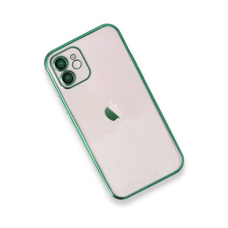 Apple İphone 11 Kılıf Razer Lensli Silikon - Yeşil
