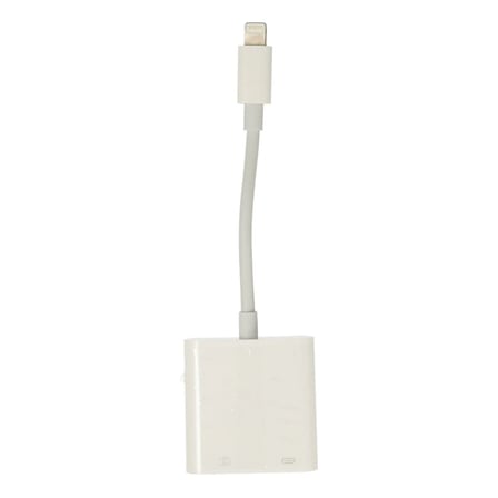 Apr22 Iphone Otg 2in1 - Beyaz
