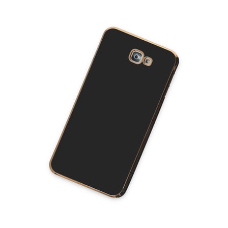 Samsung Galaxy J7 Prime Kılıf Volet Silikon - Siyah