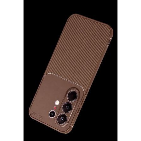 Tecno Camon 50 Pro 5g Auto Focus Karbon Kapak - Kahverengi