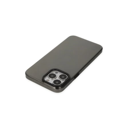 Apple İphone 13 Pro Max Kılıf Anka Pc Sert Metal Kapak - Siyah