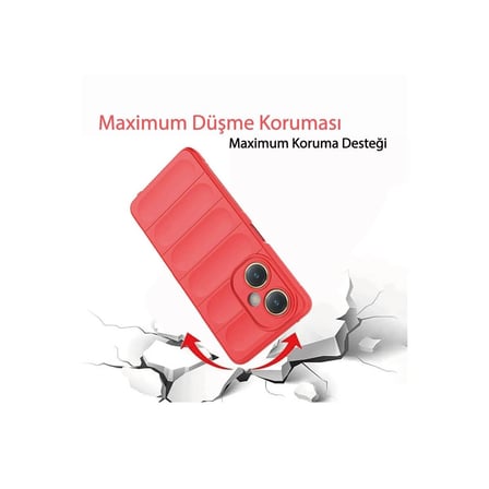 Vivo Y27 Kılıf Optimum Silikon - Krem