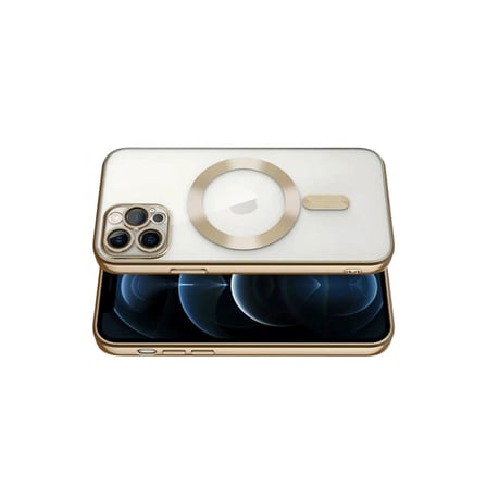 apple i̇phone 13 pro kılıf kross magneticsafe kapak - gold