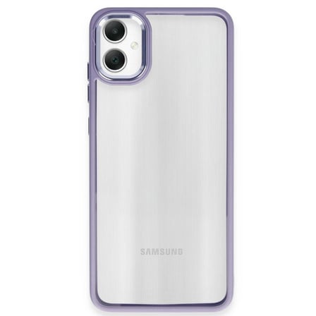 Samsung Galaxy A05 Kılıf Power Silikon - Lila