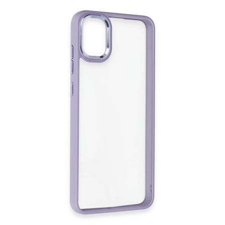 Samsung Galaxy A05 Kılıf Power Silikon - Lila