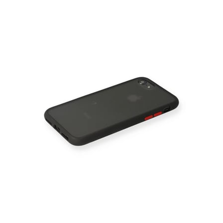 Apple İphone 7 Kılıf Montreal Silikon Kapak - Siyah