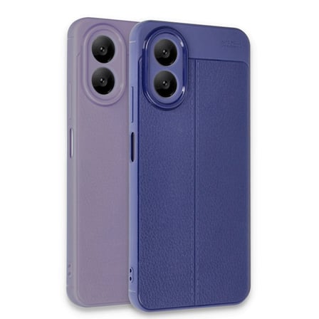 Oppo A38 Kılıf Auto Focus Kapak - Lila