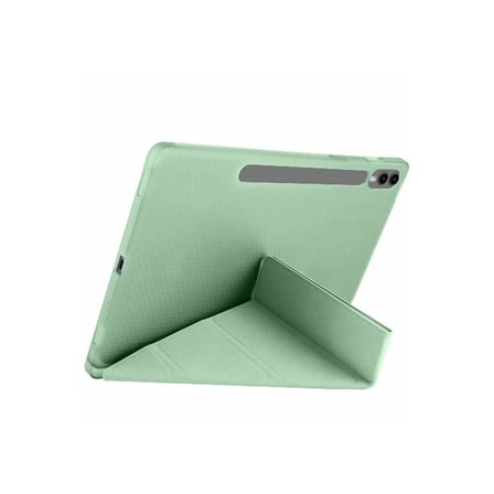 samsung galaxy x510 tab s9 fe 11 kılıf kalemlikli mars tablet kılıfı - açık yeşil