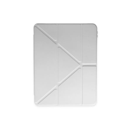 apple i̇pad pro 11 (2024) kılıf kalemlikli mars tablet kılıfı - gri