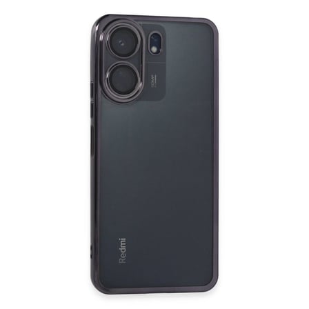 Xiaomi Redmi 13c Kılıf Razer Lensli Silikon - Mor