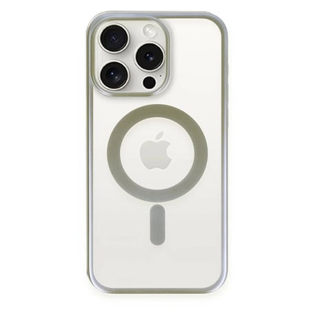 apple i̇phone 15 pro max kılıf erozi magsafe kapak - gri