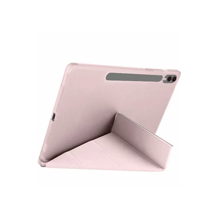samsung galaxy x510 tab s9 fe 11 kılıf kalemlikli mars tablet kılıfı - rose gold