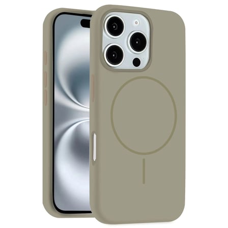 Joko Apple İphone 16 Pro Max Kılıf Jully Magsafe Kapak - Çöl Titanyum